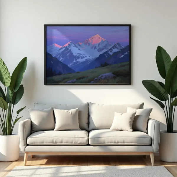 PixuPrint Alpenglow Rose