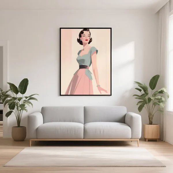 PixuPrint Mid Century Muse
