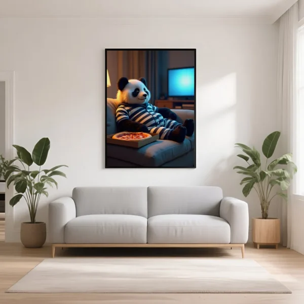 PixuPrint Pandas Perfect Evening