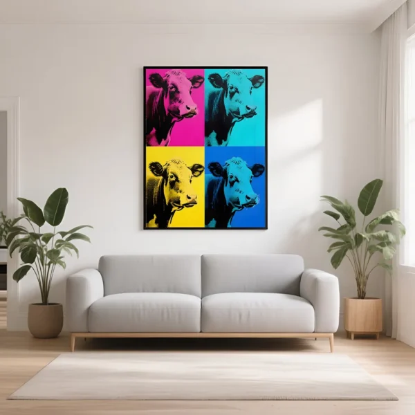 PixuPrint Pop Cow
