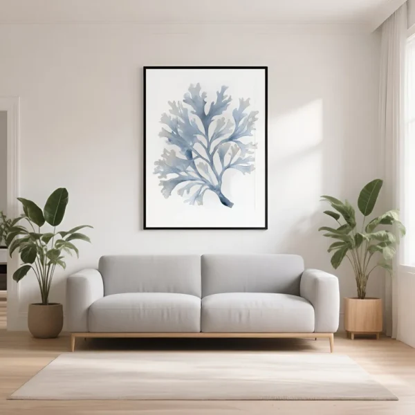 PixuPrint Soft Coral Blue