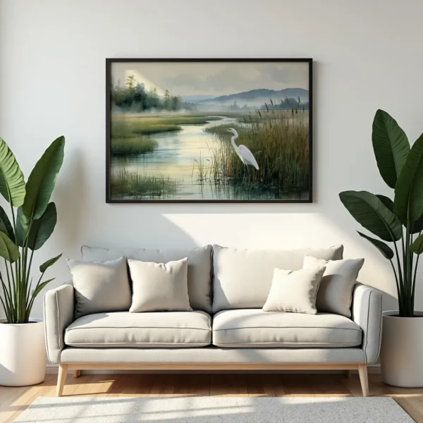 PixuPrint The Lone Heron