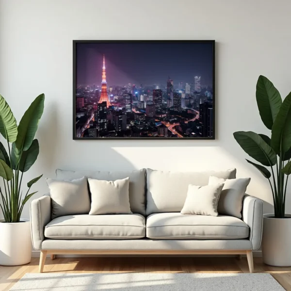 PixuPrint Tokyo Neon Nights Panoramico