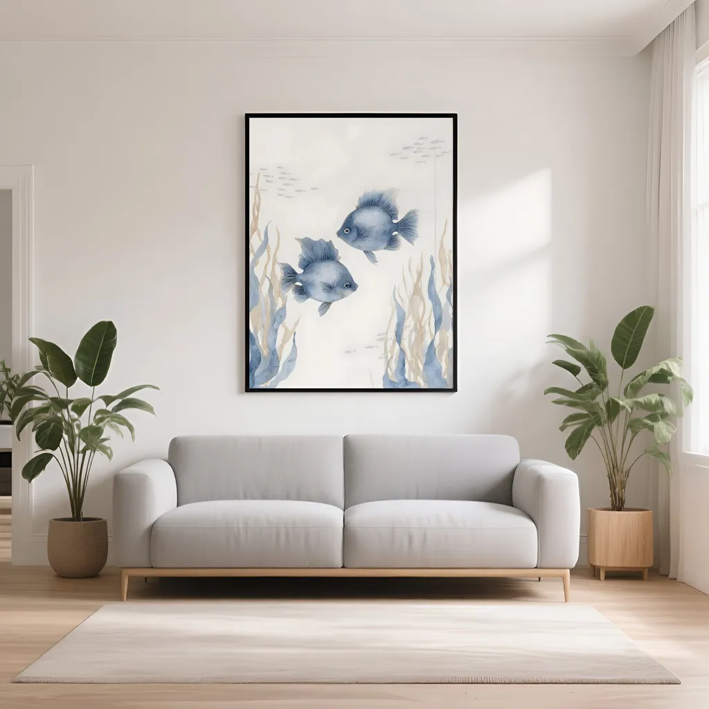 PixuPrint Tropical Fish Group