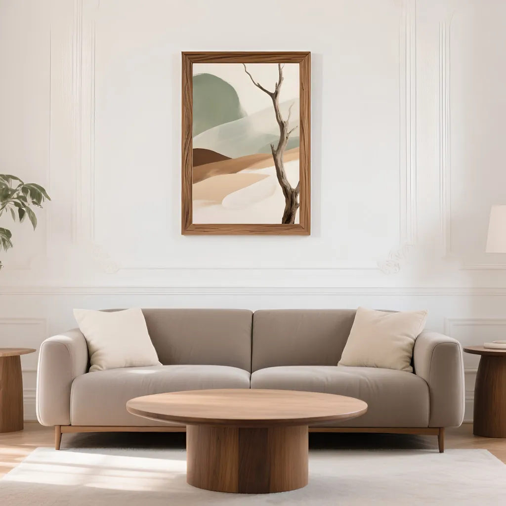 PixuPrint Abstract landscape with tree