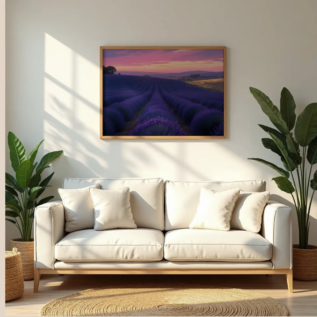 PixuPrint Lavender Sunset