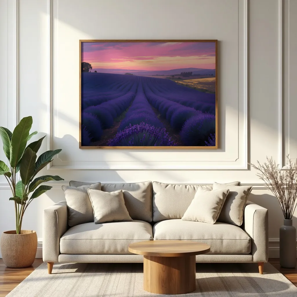 PixuPrint Lavender Sunset