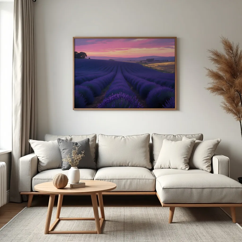 PixuPrint Lavender Sunset