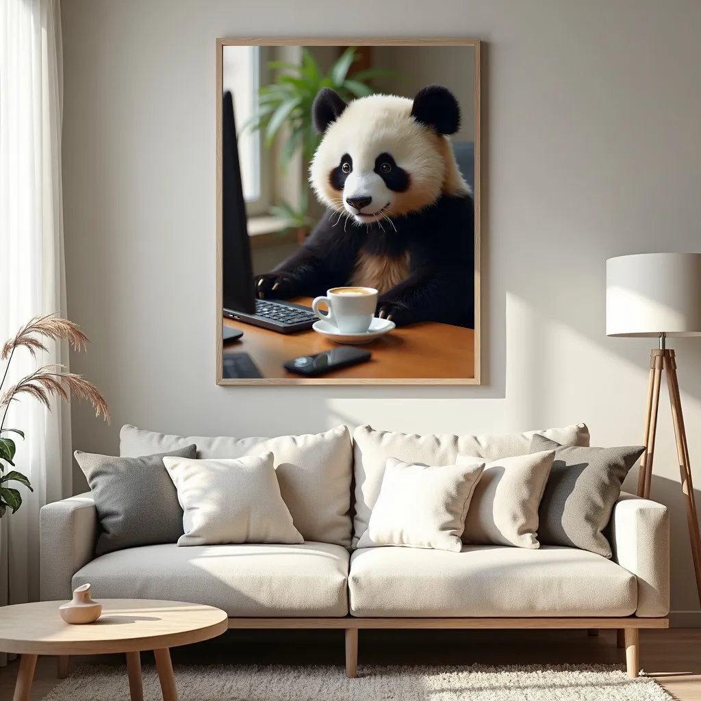 PixuPrint Office Panda