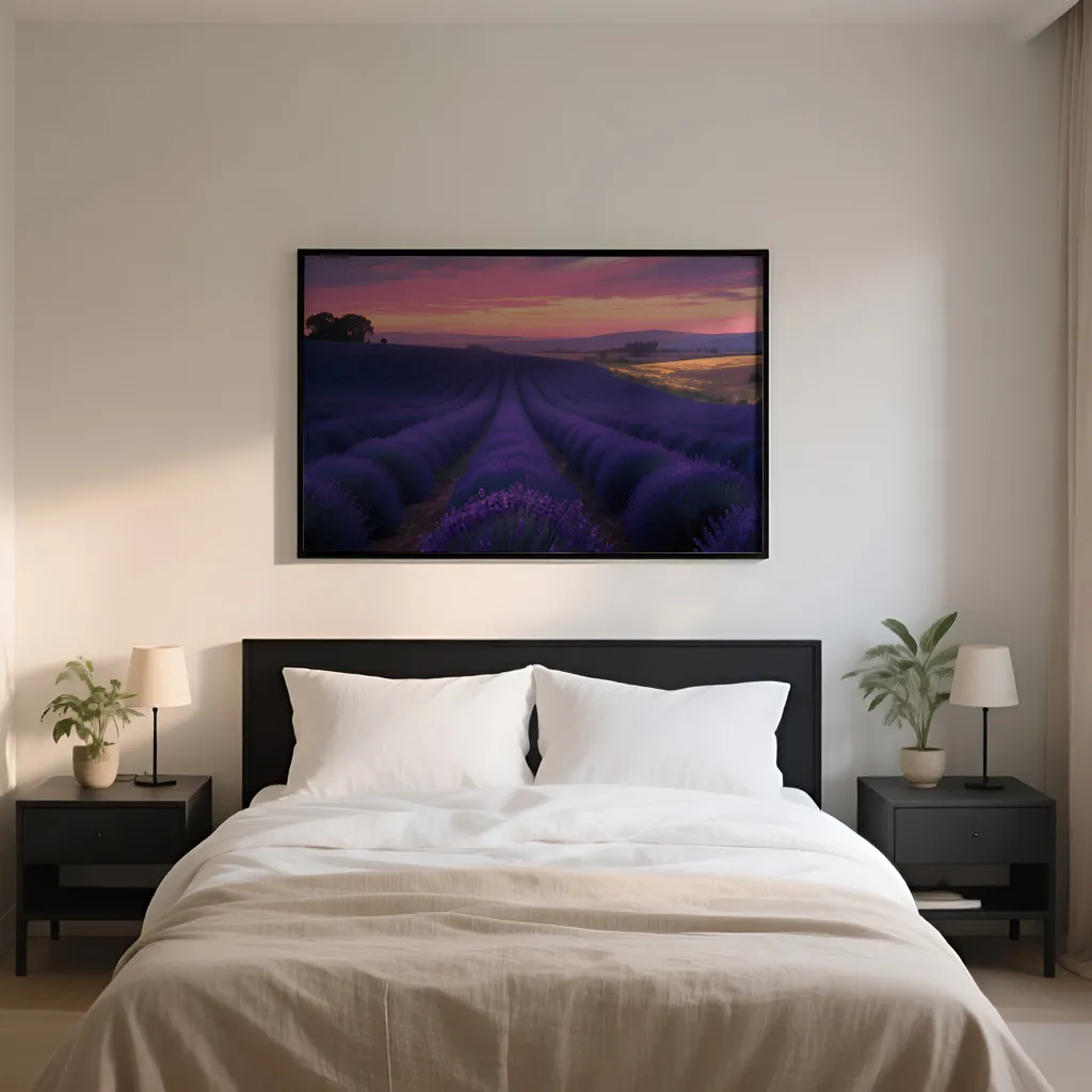 PixuPrint Lavender Sunset
