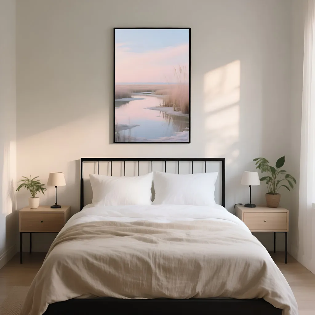PixuPrint Winter Reeds