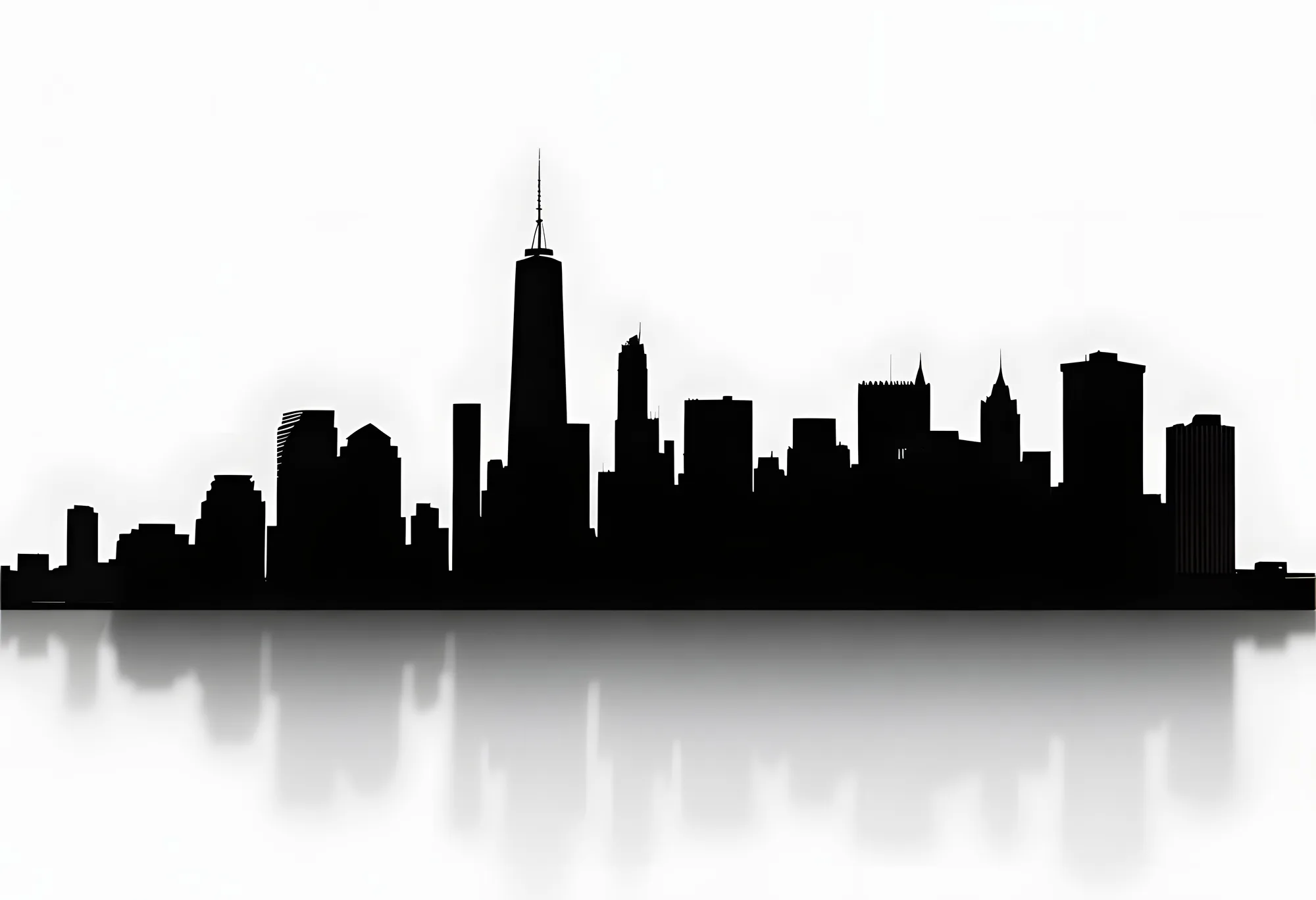 PixuPrint Reflected City