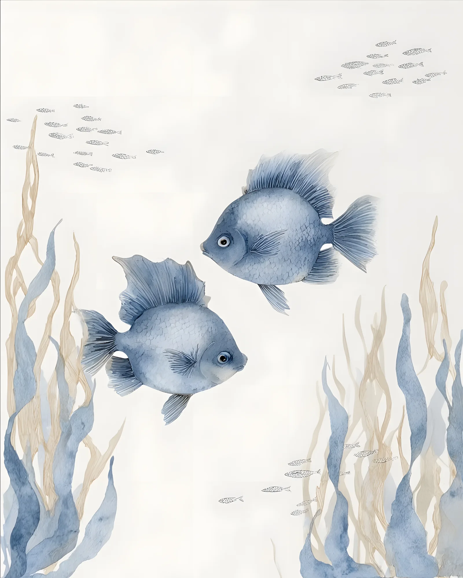 PixuPrint Tropical Fish Group