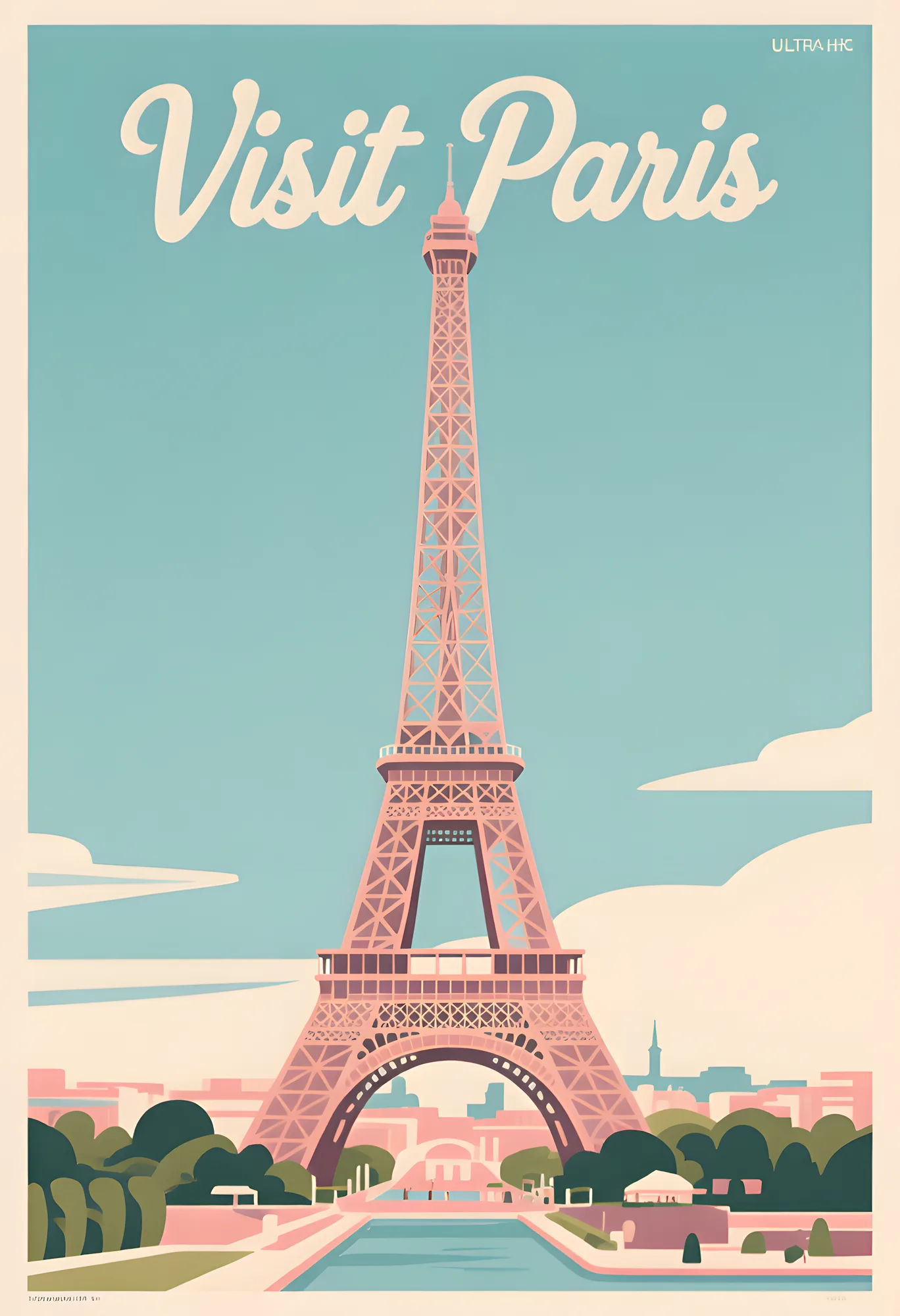PixuPrint Visit Paris Dream
