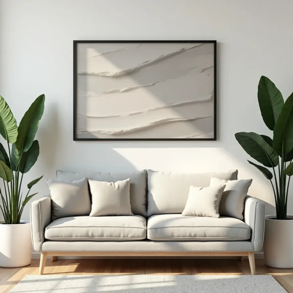 PixuPrint Abstract white textured background